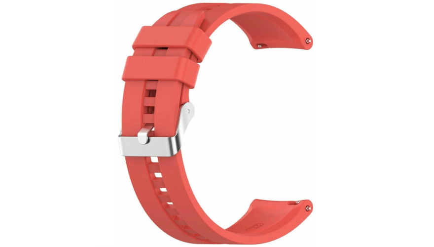 Ремешок Red Line универсальный силиконовый рельефный 22mm Красный