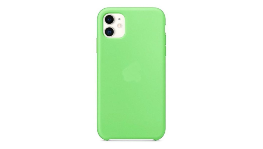 Чехол-накладка силикон для iPhone 12 mini Салатовый