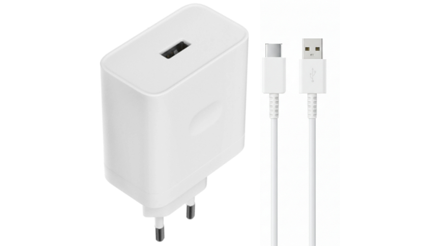 СЗУ Realme SUPERVOOC 80W+кабель USB-Type C White (Белый)