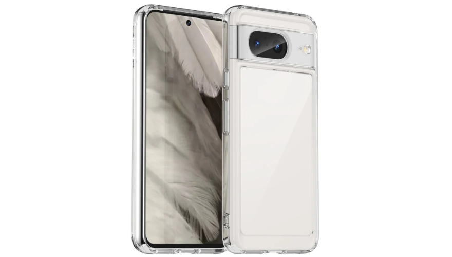 Чехол-накладка силикон для Google Pixel 8 Прозрачный