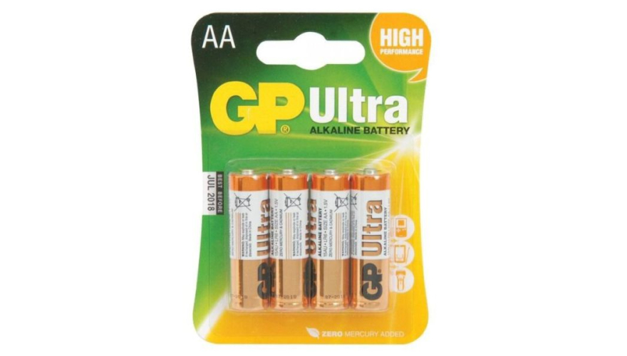 Батарейка GP Ultra Alkaline AA (4шт)