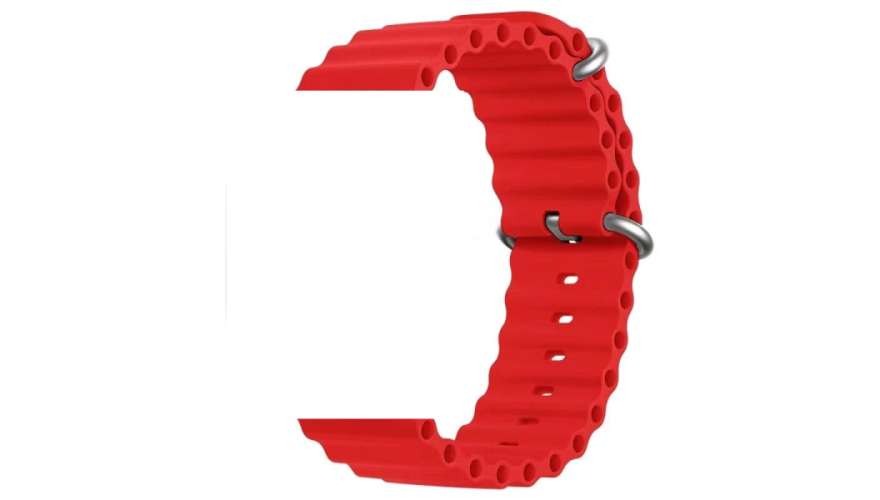 Ремешок для Apple Watch 42/44/45/49mm Ocean Band Red