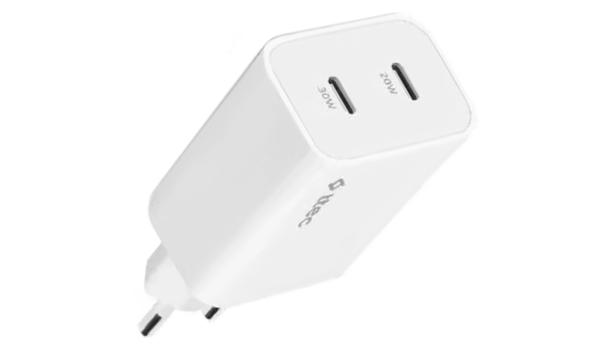 СЗУ TTEC SmartCharger Duo Pro 2USB-C 50W White (Белый)