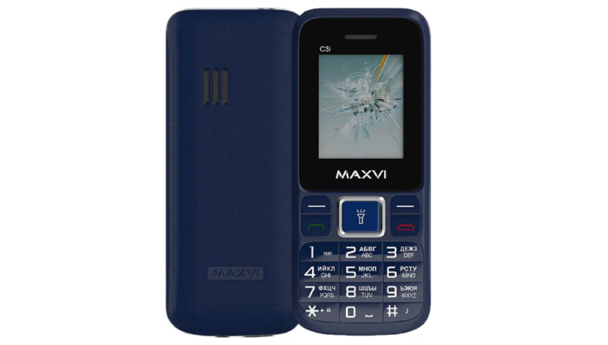 Мобильный телефон MAXVI C3i (Без З\У) Marengo (Синий)