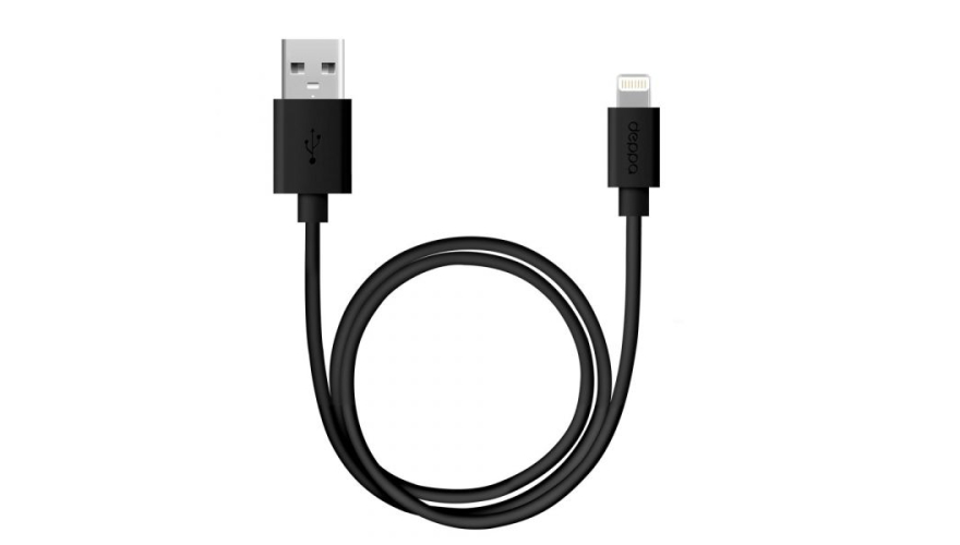 Кабель Deppa Classic USB - Lightning 2A 2м (72224) Черный