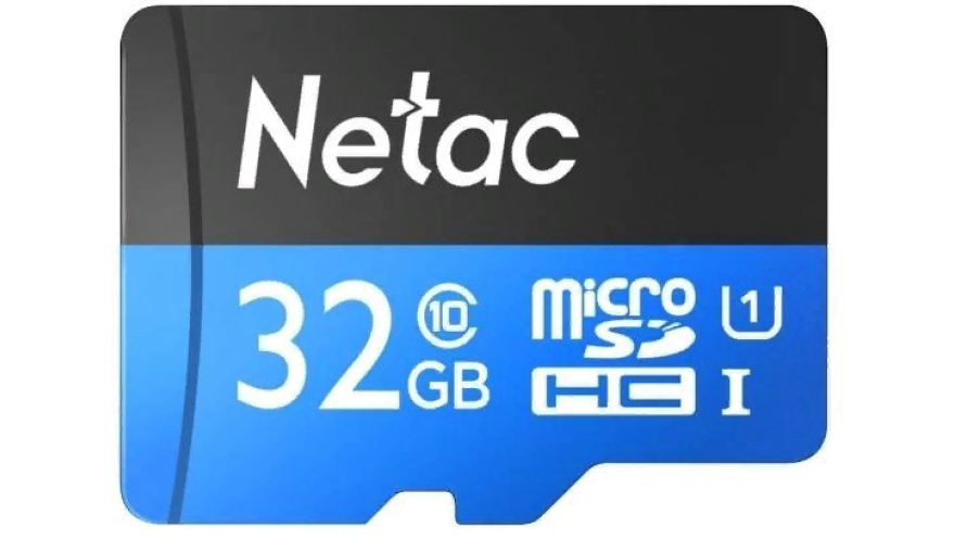 Карта памяти Netac P500 Standard 32GB Class10 90MB/s (NT02P500STN-032G-S)