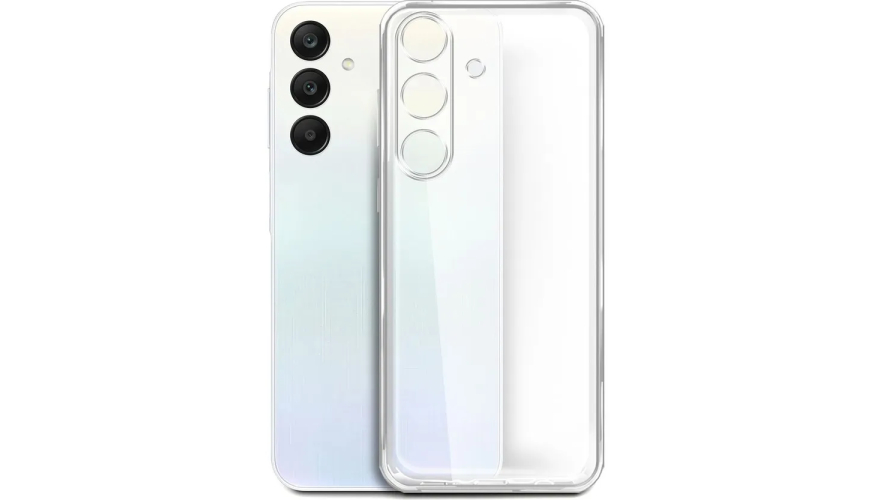 Чехол-накладка силикон Borasco для Samsung Galaxy A35 Прозрачный