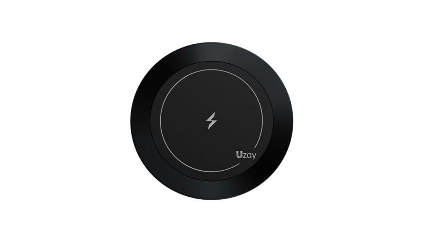 Автомобильный держатель Uzay Magnet Car Mount магнитный MagSafe для cмартфонов Black (Черный)