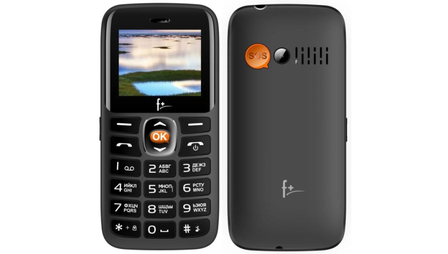 Телефон F+ Ezzy 4 Dual Sim Black