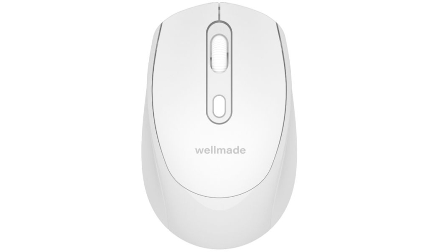 Беспроводная мышь Wellmade M03 Белая