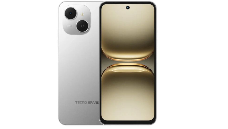 Смартфон Tecno Spark 40C 4/128GB Titanium Grey (Серый)