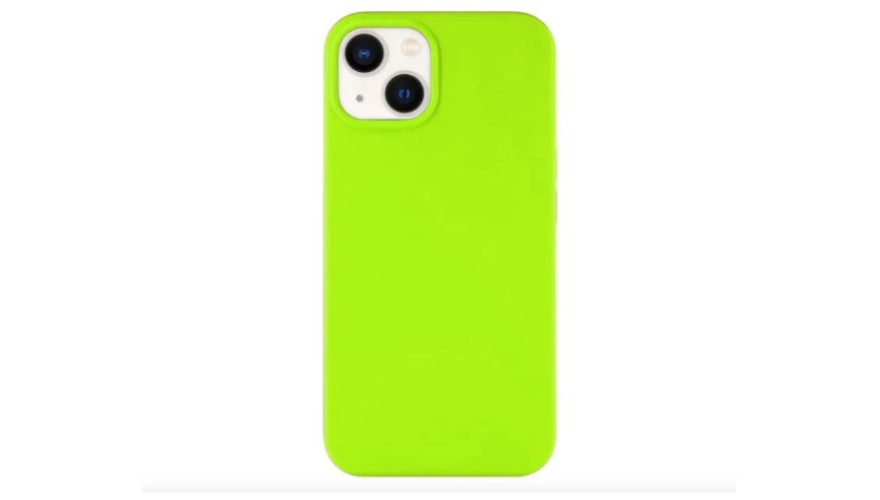 Чехол-накладка силикон Silicone Case для iPhone 13 mini Салатовый