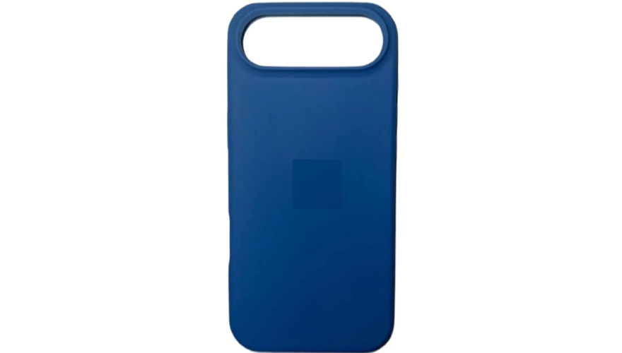 Чехол-накладка силикон Silicone Case для iPhone Air Синий