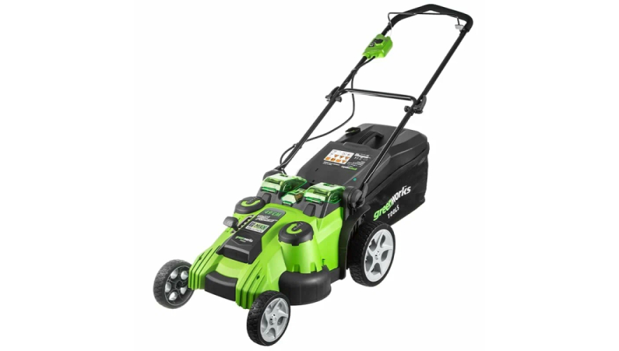 Газонокосилка аккумуляторная Greenworks G40LM49DB 40В (2500207) (Без акб/зу)