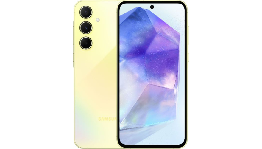 Смартфон Samsung Galaxy A55 5G 8/128GB SM-A556 Awesome Lemon (Желтый)