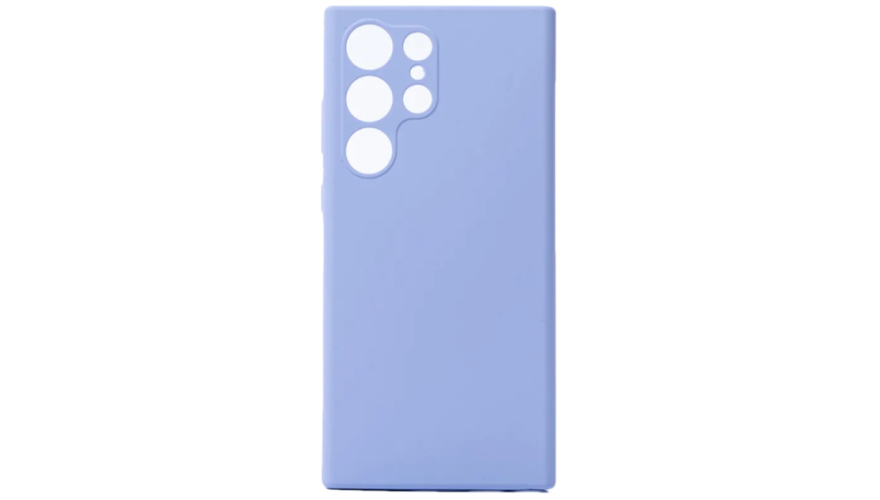 Чехол-накладка силикон для Samsung Galaxy S24 Ultra Лавандовый
