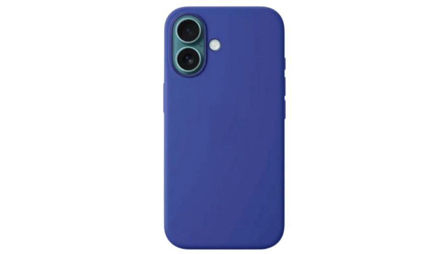 Чехол-накладка силикон Silicone Case для iPhone 17 Синий