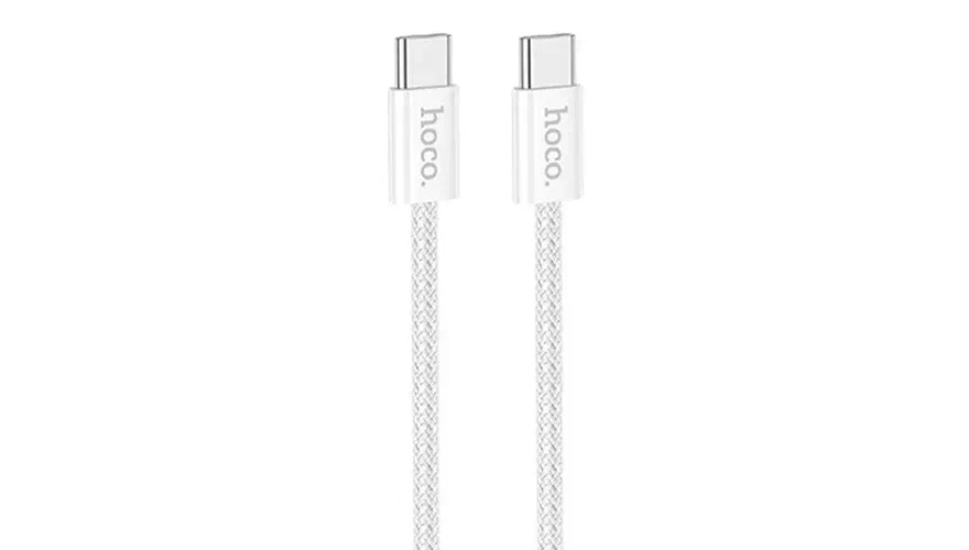 Кабель Hoco X104 Type-C - Type-C 60W 2м White