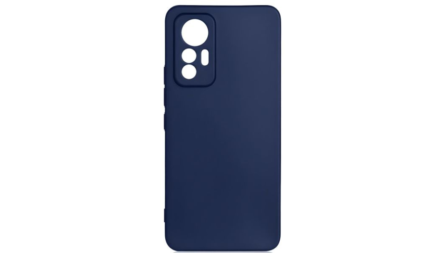 Чехол-накладка силикон DF для Xiaomi 12 Lite Blue