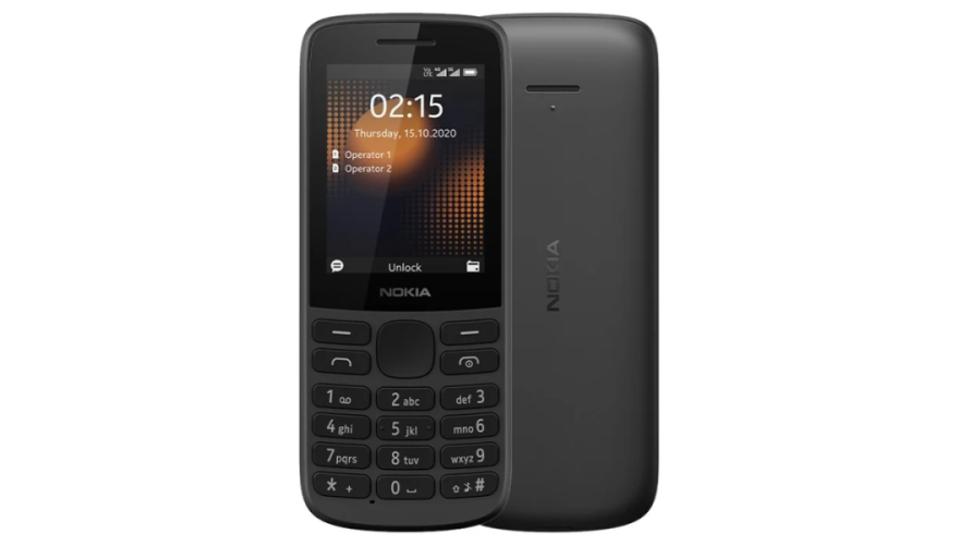 Телефон Nokia 215 4G Dual Sim Black (Уценка)