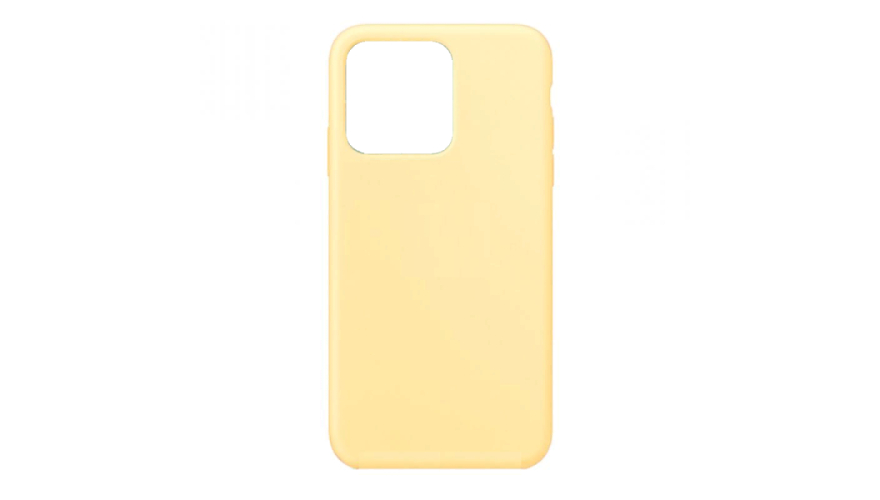 Чехол-накладка силикон Silicone Case для iPhone 14 Pro Банановый