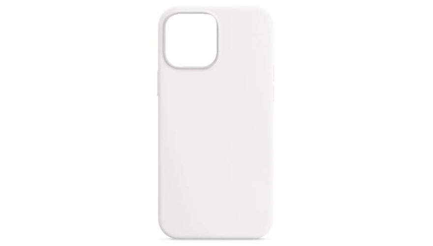 Чехол-накладка силикон Silicone Case для iPhone 15 Plus Белый