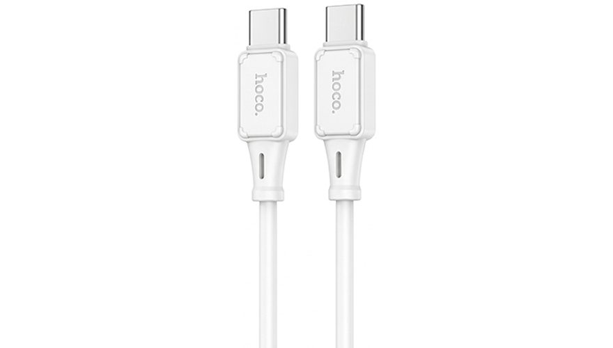Кабель Hoco X101 Type-C - Type-C 60W 1м White