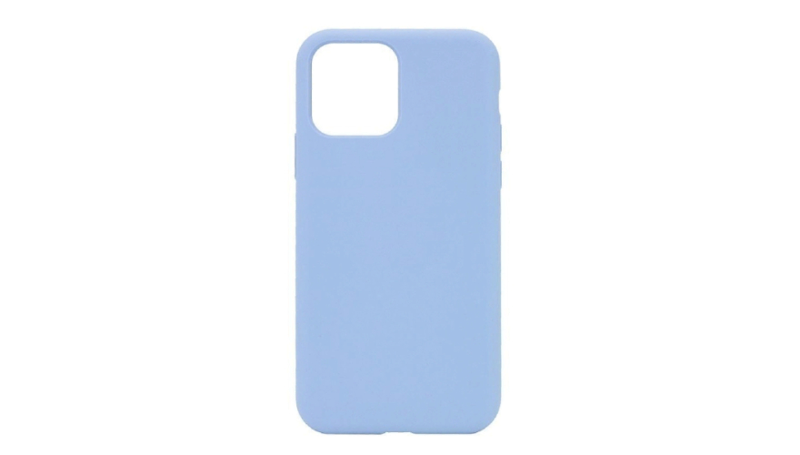 Чехол-накладка силикон Silicone Case для iPhone 14 Plus Голубой