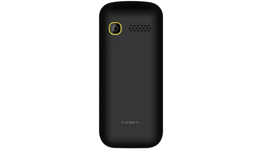 Телефон Texet TM-208 Dual Sim Black-Yellow (Черный-Желтый)