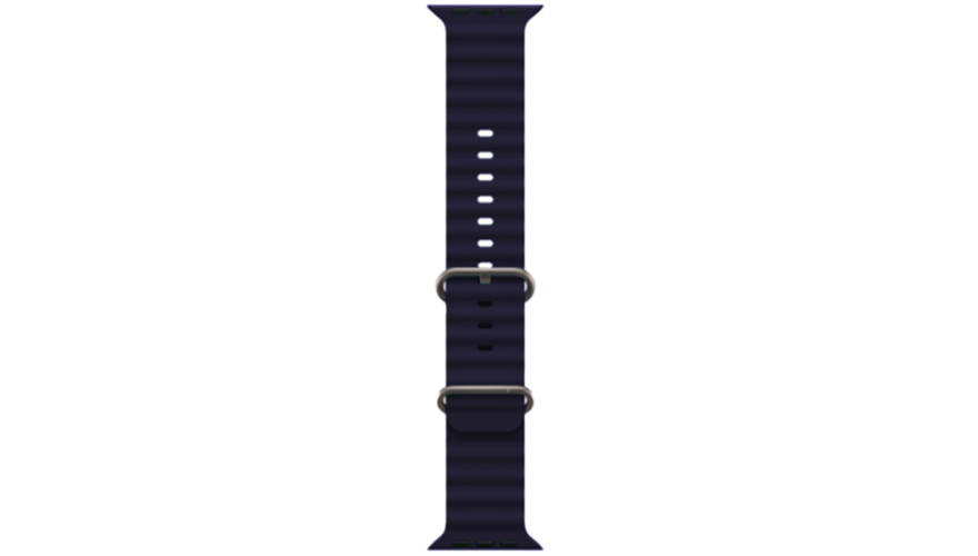 Ремешок Hoco для Apple Watch 38/40/41mm Marine Doble Buckle Silicone Strap Blue