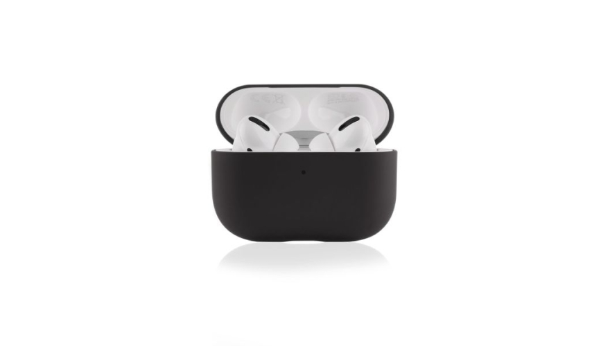 Силиконовый чехол VLP Silicone Case Soft Touch для Apple AirPods Pro Black