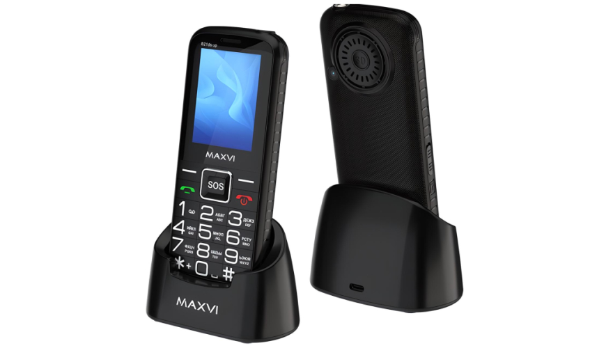 Мобильный телефон MAXVI B21ds up Black (Черный)