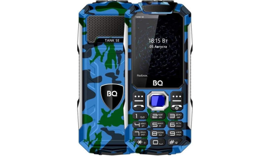 Мобильный телефон BQ 2432 Tank SE Dual Sim Camouflage (Камуфляжный)