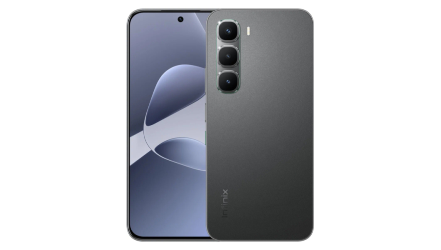 Смартфон Infinix Hot 60 Pro 8/128GB Sleek Black (Черный) (CAU)