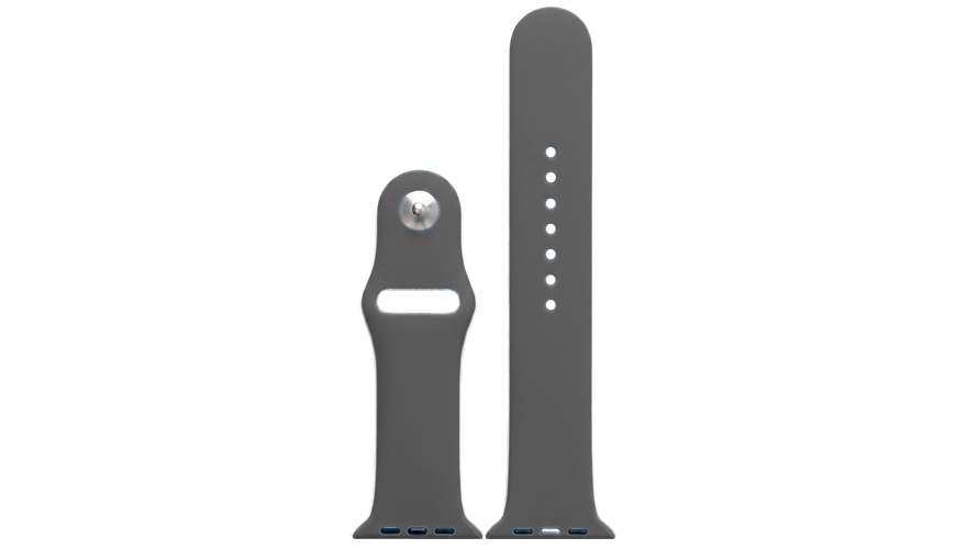 Ремешок для Apple Watch 42/44/45/46/49mm Sport Band Серый