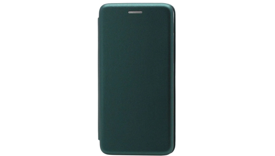 Чехол-книжка для Xiaomi Redmi 12 Зеленый (боковая)