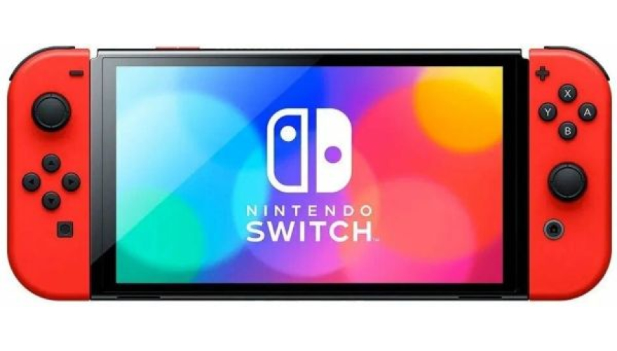 Игровая приставка Nintendo Switch OLED 64 ГБ Mario Red