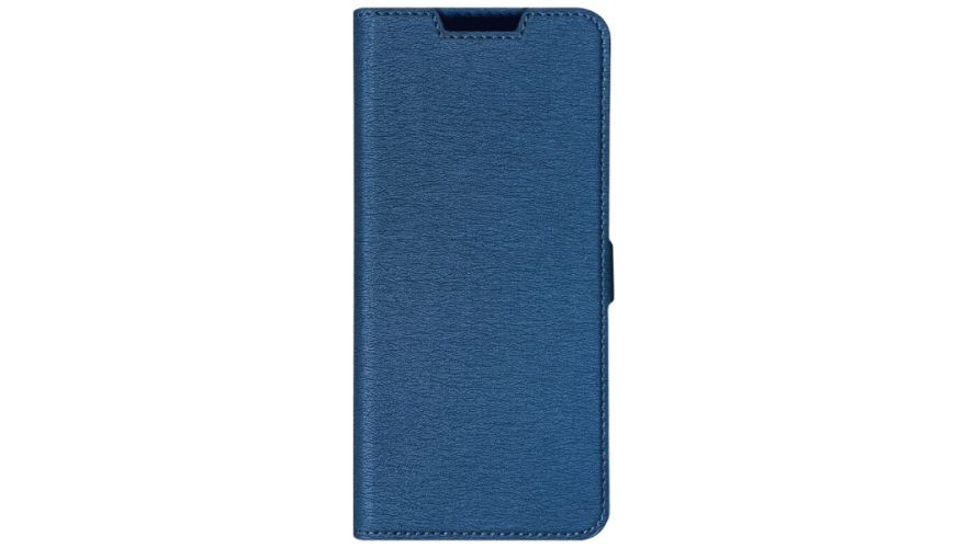 Чехол-книжка DF для iPhone 14 Blue (боковая)