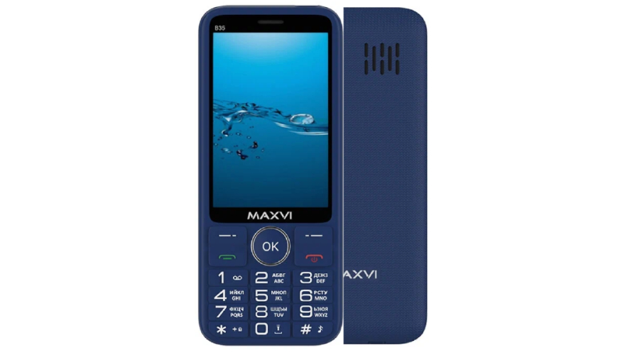 Мобильный телефон MAXVI B35 Blue (Синий)