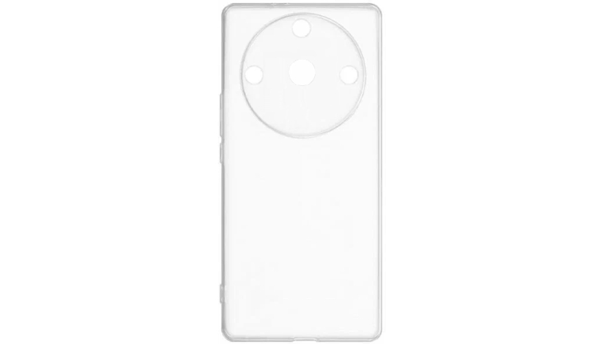 Чехол-накладка силикон DF для Realme 11 Pro+ Прозрачный