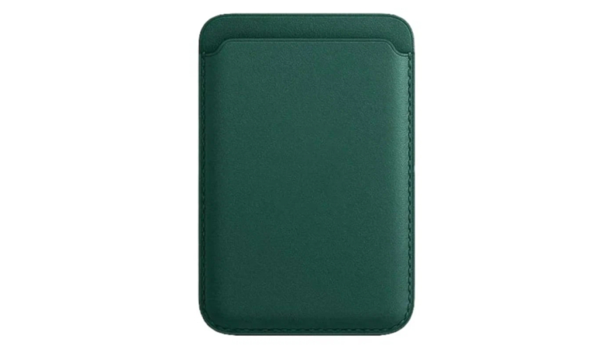 Чехол картхолдер VLP MagSafe Wallet Dark Green (Тёмно-зелёный)