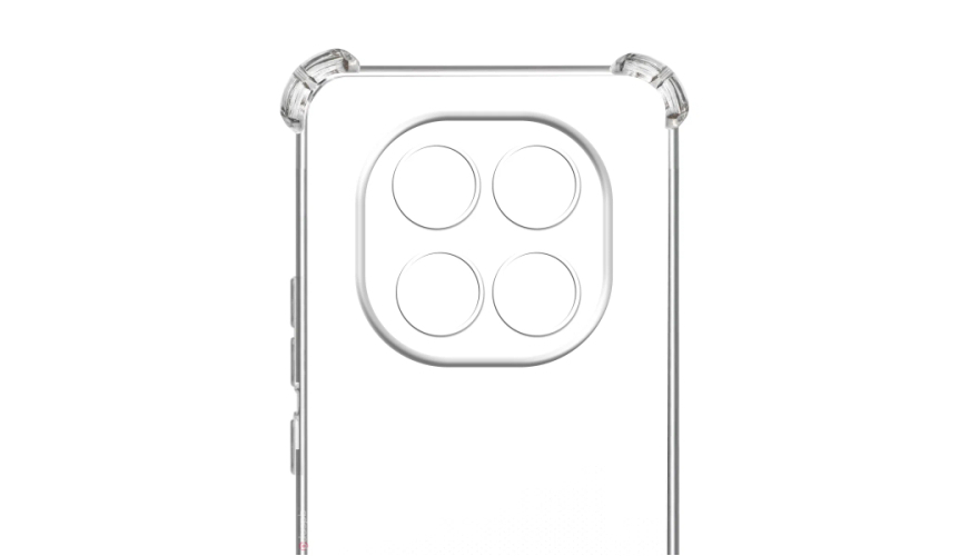 Чехол-накладка силикон Red Line для Poco X7 Прозрачный