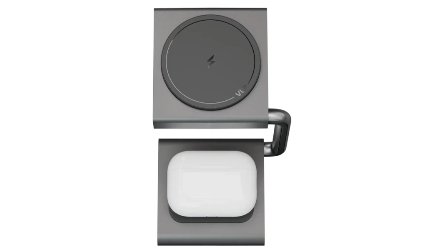 Беспроводная зарядная станция VLP Zen Charger with MagSafe Grey (Серый)