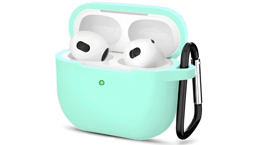 Силиконовый чехол для Apple AirPods 4 Mint
