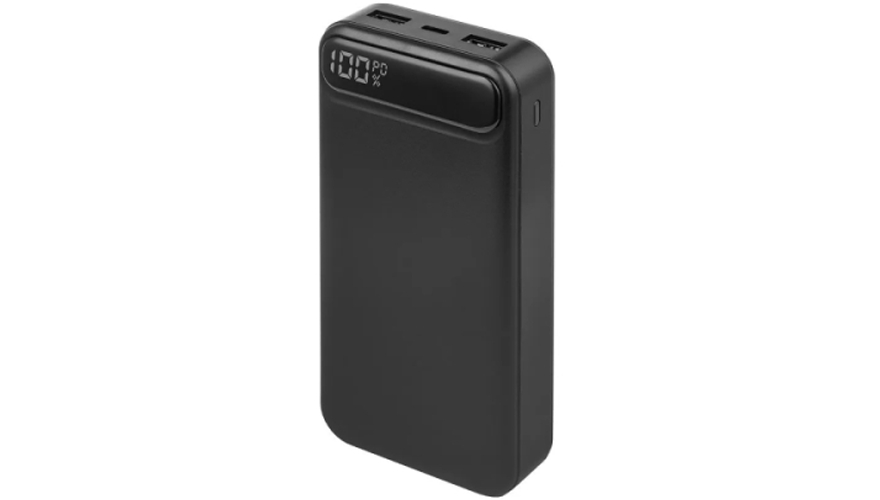 Внешний аккумулятор Deppa NRG Turbo 20000mAh 2USB-Type-C 22.5Вт Black (33638)