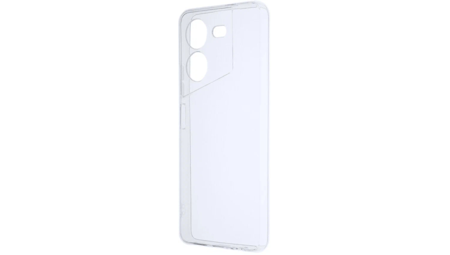 Чехол-накладка силикон Borasco для Tecno Pova 5 Прозрачный
