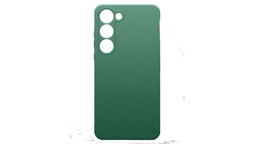Чехол-накладка силикон для Samsung Galaxy S23+ Зеленый