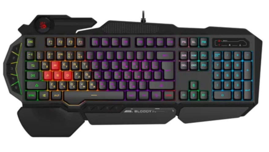 Проводная клавиатура A4Tech Bloody B310N Черный