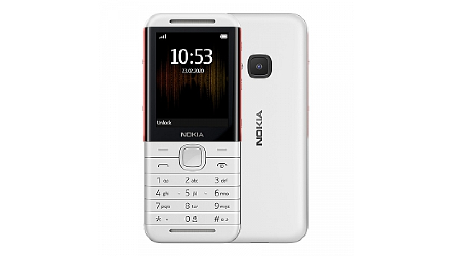 Телефон Nokia 5310 (2020) Dual Sim White Red (бело-красный) (уценка)