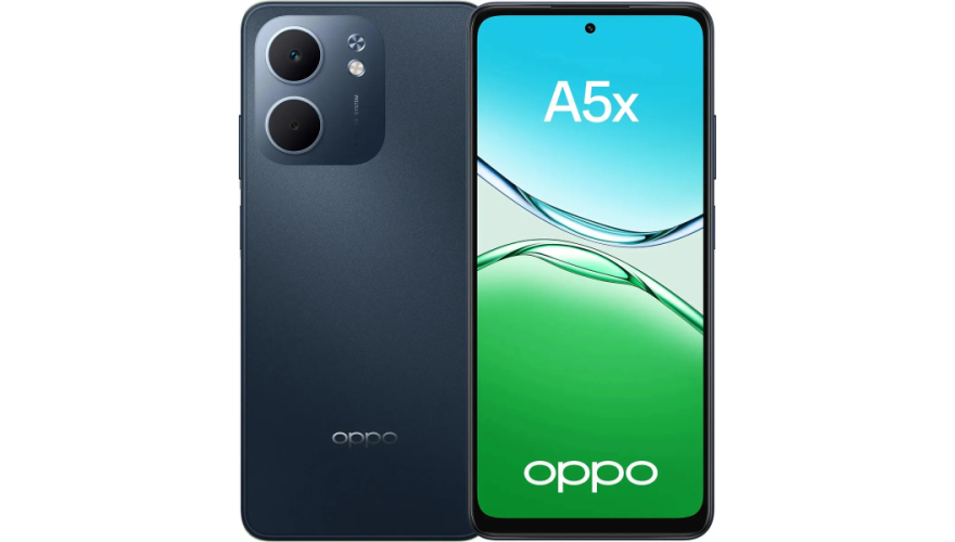 Смартфон OPPO A5x 4/128GB Midnight Blue (Сапфир) (RU)